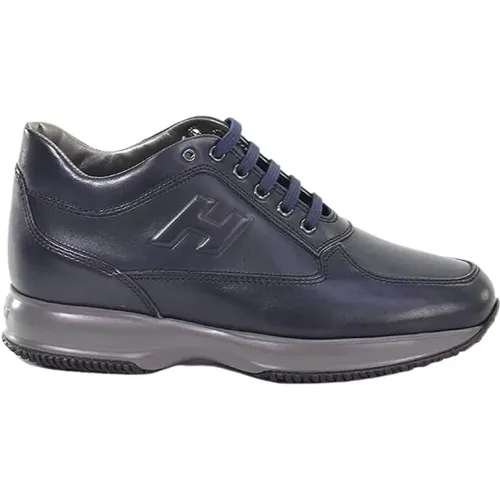 Blaue Interaktive H Rilievo Sneakers , Herren, Größe: 39 EU - Hogan - Modalova