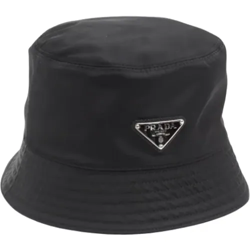 Pre-owned Canvas hats , female, Sizes: ONE SIZE - Prada Vintage - Modalova