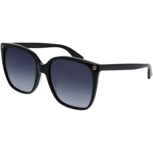 Schwarze Graue Sonnenbrille Gucci - Gucci - Modalova
