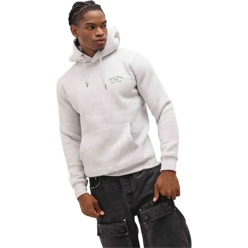 Milano Hoodie Grey/Green Men , male, Sizes: XS, S, M, L - Quotrell - Modalova