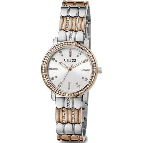 Hayley Roségold Silver Bracelet Watch , female, Sizes: ONE SIZE - Guess - Modalova