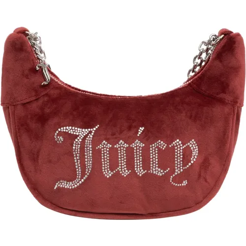 Schicke Kleine Hobo Tasche mit Swarovski - Juicy Couture - Modalova