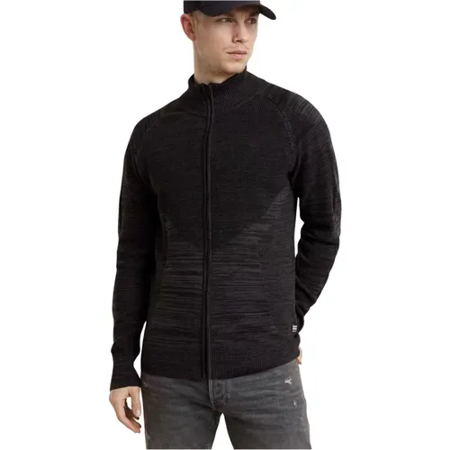 Einfacher Cardigan Pullover , Herren, Größe: M - G-Star - Modalova