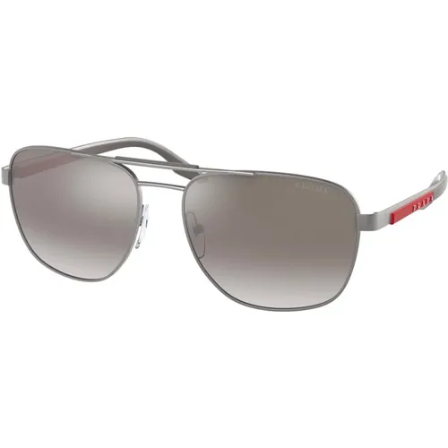 Sunglasses Linea Rossa SPS 53X , male, Sizes: 60 MM - Prada - Modalova