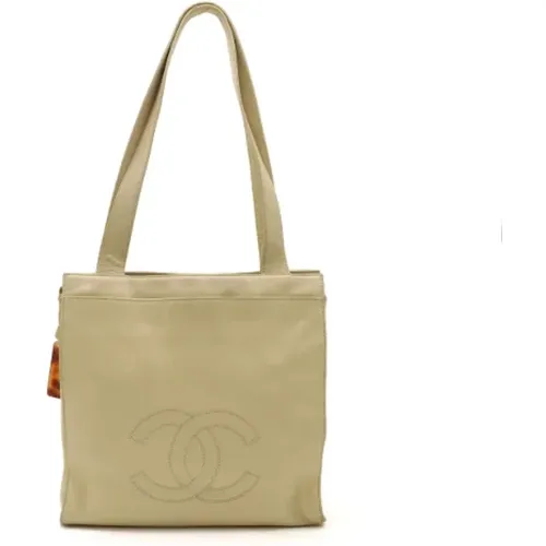 Pre-owned Leather totes , female, Sizes: ONE SIZE - Chanel Vintage - Modalova