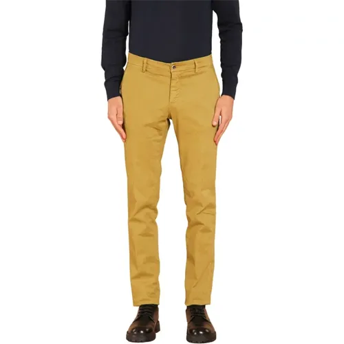 Extra Slim Fit Chino Hose Milano Style , Herren, Größe: 2XL - Mason's - Modalova