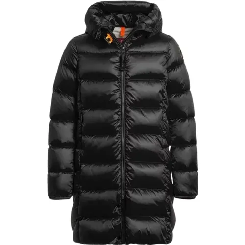 Schwarze Winterjacke für Frauen , Damen, Größe: L - Parajumpers - Modalova