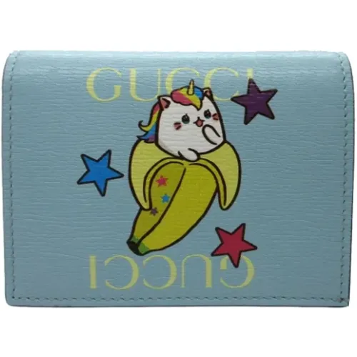 Pre-owned Leather wallets , female, Sizes: ONE SIZE - Gucci Vintage - Modalova