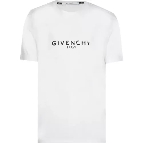 Vintage Signature Slim Fit T-shirt in , male, Sizes: XS - Givenchy - Modalova