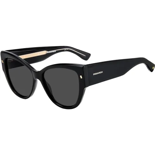 Grey Sunglasses , female, Sizes: ONE SIZE - Dsquared2 - Modalova