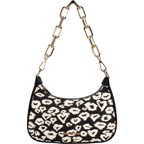 Heart Print Zip Crossbody Bag , female, Sizes: ONE SIZE - Michael Kors - Modalova