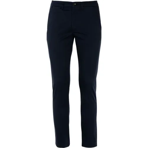 Slim Chino Baumwollhose Navy Blau - Liu Jo - Modalova