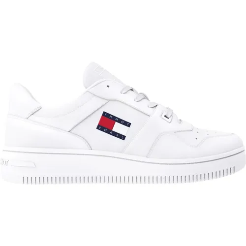 Retro Basket Sneakers , male, Sizes: 10 UK, 7 UK, 11 UK, 9 UK - Tommy Jeans - Modalova