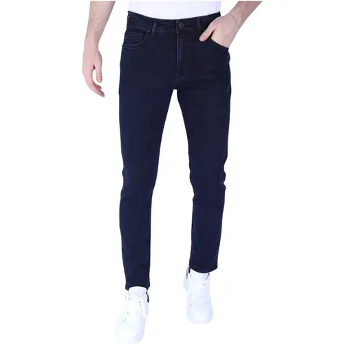 Jeans Herren Super Stretch Regular Fit Jeans - Dp56 , Herren, Größe: W36 - True Rise - Modalova