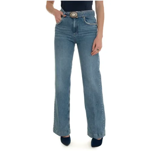 Eco Flare Denim Jeans , female, Sizes: W27 - Liu Jo - Modalova