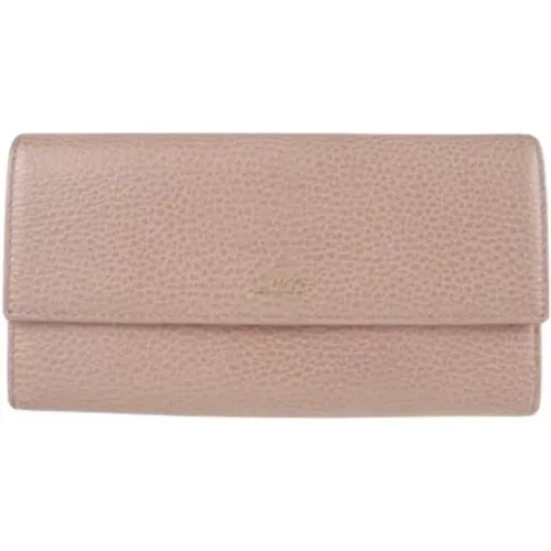 Pre-owned Leather wallets , female, Sizes: ONE SIZE - Gucci Vintage - Modalova