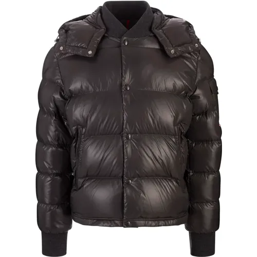 Grey Maljasset Down Jacket , male, Sizes: S, M, XL, L - Moncler - Modalova