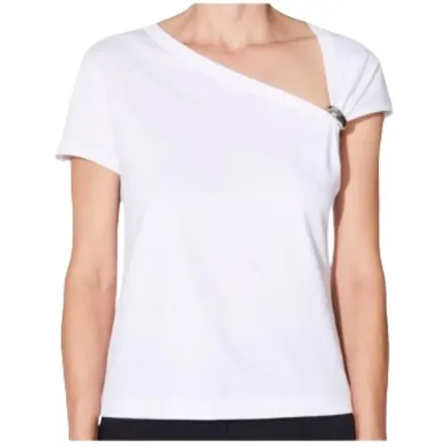 Weißes Jersey Mode T-shirt , Damen, Größe: S - Barbara Bui - Modalova