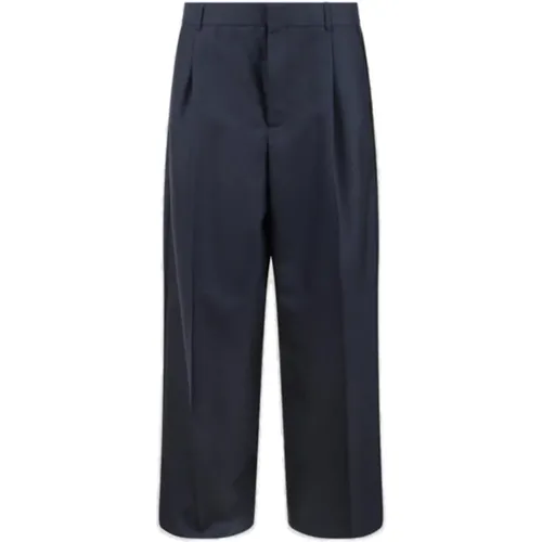 Classic Wool Pants with Pockets , male, Sizes: S, M - Dior - Modalova