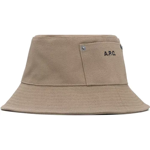 Bob Hat - Stylish Headwear , male, Sizes: 56 CM, 58 CM - A.p.c. - Modalova