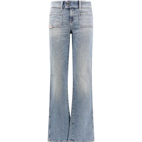 Jeans Low Waist Straight Leg , female, Sizes: W28, W25, W27, W26 - Diesel - Modalova