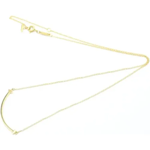 Pre-owned Gold necklaces , unisex, Sizes: ONE SIZE - Tiffany & Co. Pre-owned - Modalova