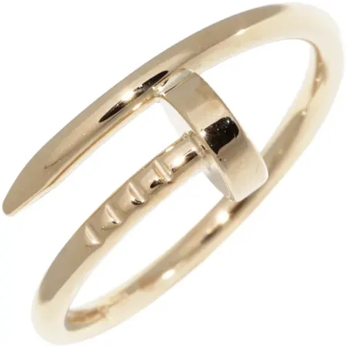 Pre-owned Metal rings , female, Sizes: ONE SIZE - Cartier Vintage - Modalova