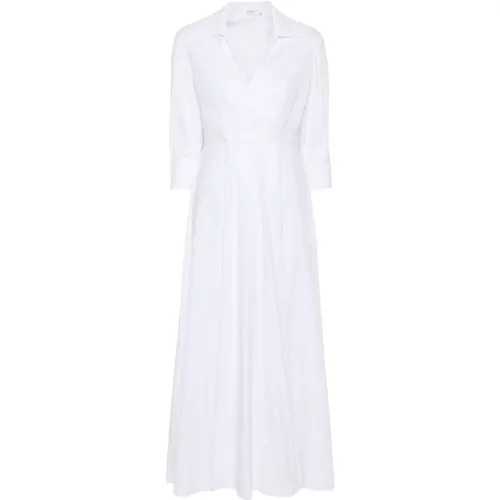 Weiße Kleid für Frauen , Damen, Größe: L - Barba - Modalova