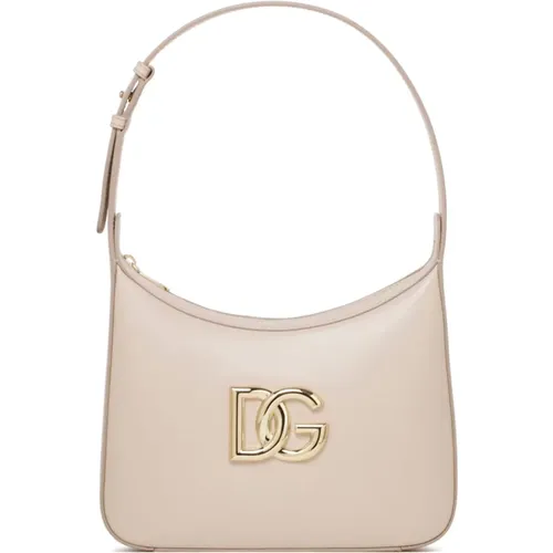 Light Shoulder Bag with DG Logo , female, Sizes: ONE SIZE - Dolce & Gabbana - Modalova