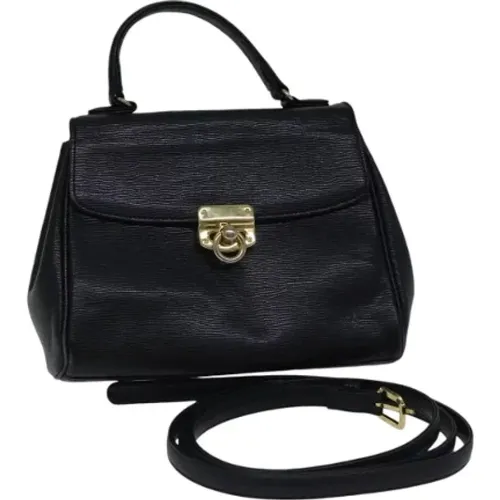 Pre-owned Leather handbags , female, Sizes: ONE SIZE - Versace Pre-owned - Modalova