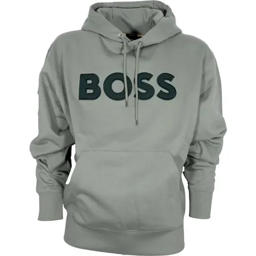 Hoodies , male, Sizes: L, M, XL - Hugo Boss - Modalova