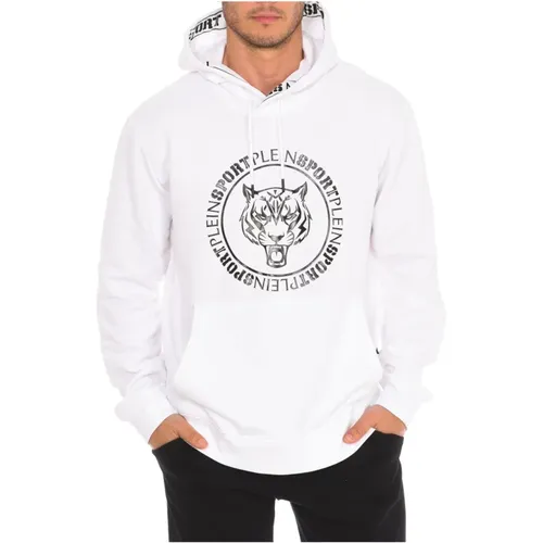 Hoodie mit Markendruck und Krallen , Herren, Größe: 2XL - Plein Sport - Modalova