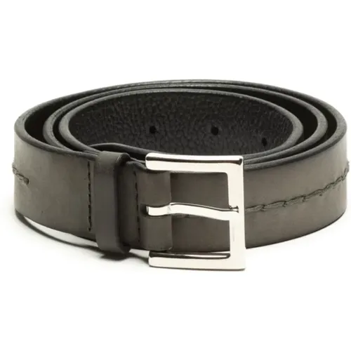 Brush Leather Belts , male, Sizes: 95 CM, 105 CM, 90 CM - Orciani - Modalova