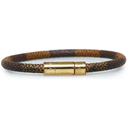 Pre-owned Canvas bracelets , female, Sizes: ONE SIZE - Louis Vuitton Vintage - Modalova