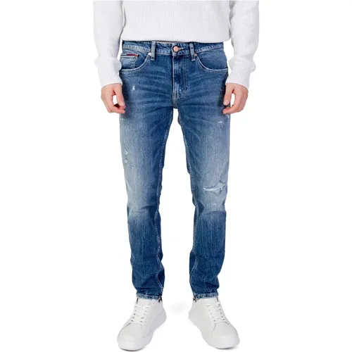Slim Tapered Jeans , Herren, Größe: W34 L32 - Tommy Jeans - Modalova