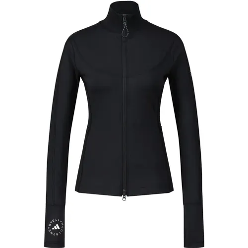 Sportliche Jacke mit Daumenschlitzen - adidas by stella mccartney - Modalova