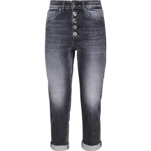 Koons Loose Fit Knöchellange Jeans , Damen, Größe: W26 - Dondup - Modalova