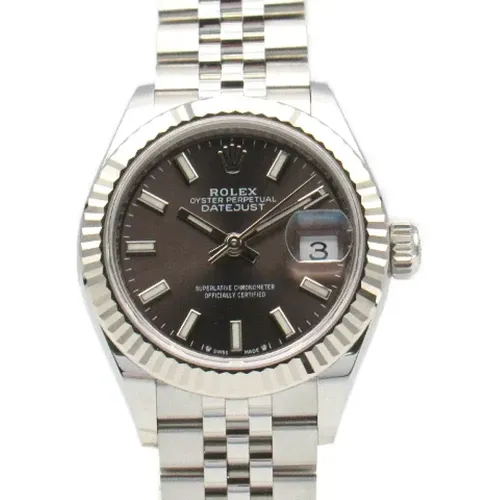 Pre-owned Metal watches , female, Sizes: ONE SIZE - Rolex Vintage - Modalova