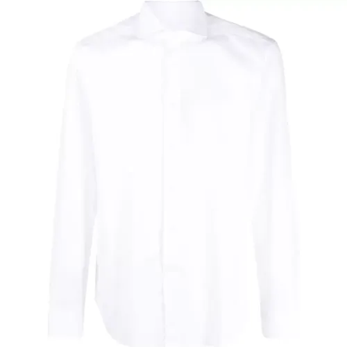 Cotton dress shirt , male, Sizes: 4XL, 5XL, M - Corneliani - Modalova