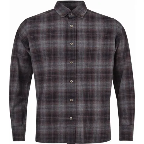 Checkered Shirt , male, Sizes: M - Tom Ford - Modalova