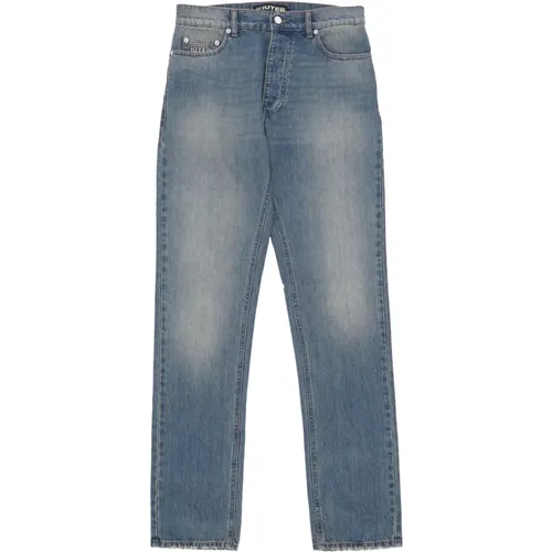Regular Denim Medium Jeans , Herren, Größe: W34 - Iuter - Modalova