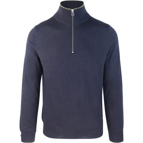 Merino Funnel Neck Sweater , male, Sizes: L, S, M - PS By Paul Smith - Modalova