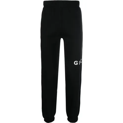 Schwarze Logo-Print Track Pants , Herren, Größe: L - Givenchy - Modalova