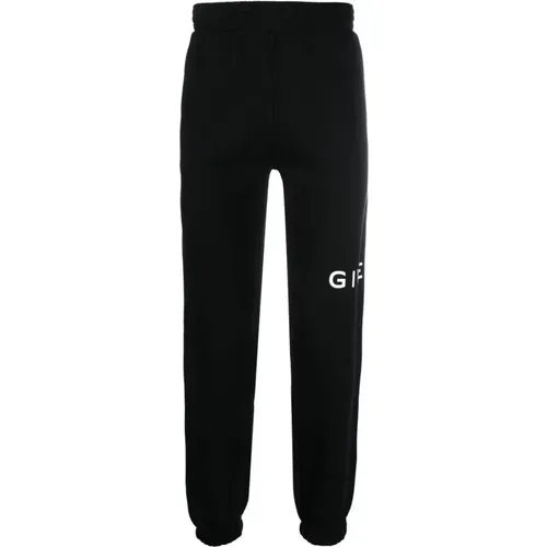 Schwarze Logo-Print Track Pants , Herren, Größe: S - Givenchy - Modalova