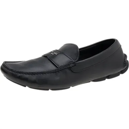 Pre-owned Leather flats , female, Sizes: 9 UK - Prada Vintage - Modalova