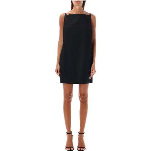 Belt Detail Mini Dress Aw24 , female, Sizes: XS, S - Philosophy di Lorenzo Serafini - Modalova