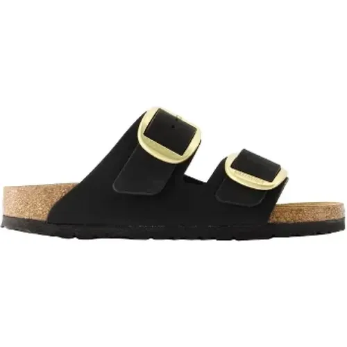 Leder sandals , Damen, Größe: 36 EU - Birkenstock - Modalova