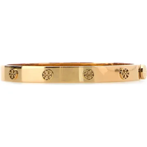 Elegantes Goldmetall Armband , Damen, Größe: S - TORY BURCH - Modalova