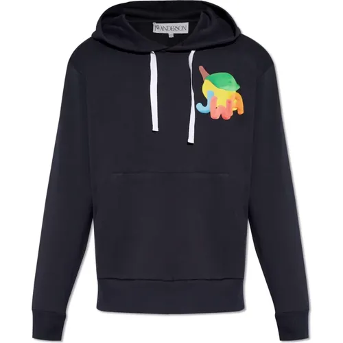 Bedruckter Hoodie , Herren, Größe: S - JW Anderson - Modalova