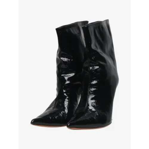 Pre-owned Leather boots , female, Sizes: 5 1/2 UK - Alexandre Vauthier Pre-owned - Modalova